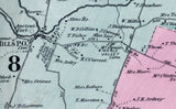 1877 Map of Bourbon County Kentucky 2 Map Set