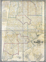 1860 Farm Line Map of Dearborn County Indiana