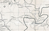 1887 Map of Hancock County Kentucky & Parts of Ohio Grayson Breckinridge