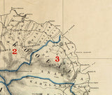 1903 Map of Kauai Hawaii