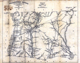 1825 Map of Williamsburgh District South Carolina Historical Names