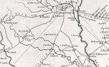 1825 Map of Darlington County South Carolina