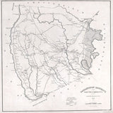 1825 Map of Darlington County South Carolina