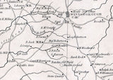 1825 Map of Fairfield County South Carolina