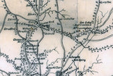 1825 Map of Kershaw County South Carolina