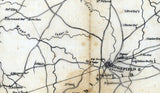 1825 Map of Ed Gefield District (County) South Carolina