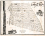 1873 Map of Lagoon Heights Martha's Vineyard Massachusetts