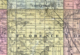 1897 Map of Hamlin County South Dakota