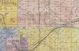 1894 Map of Yankton County South Dakota