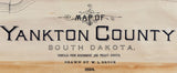 1894 Map of Yankton County South Dakota