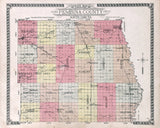 1928 Map of Pembina County North Dakota