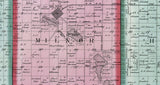 1899 Farm Line Map of Sargent County North Dakota