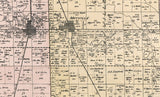 1900 Map of Traill County North Dakota