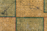 1871 Map of Jasper County Iowa