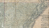 1872 Map of Allamakee County Iowa