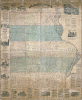 1872 Map of Allamakee County Iowa