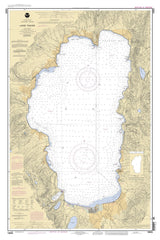 2004 Map of Lake Tahoe California Nevada