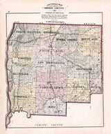 1873 Map of Greene County Illinois