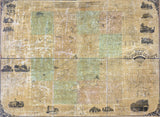 1857 Map of Walworth County Wisconsin Whitewater