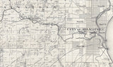 1858 Map of Milwaukee Wisconsin