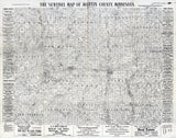 1901 Farm Line Map of Martin County Minnesota