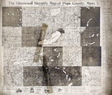 1901 Map of Pope County Minnesota