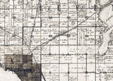 1901 Map of Pope County Minnesota