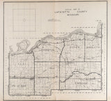 1920 Map of Lafayette County Missouri