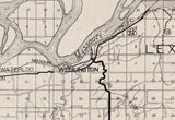 1920 Map of Lafayette County Missouri