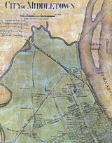 1859 Map of Middlesex County Connecticut Genealogy