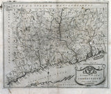 1797 Map of the State of Connecticut