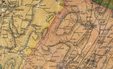 1852 Map of New Haven County Connecticut