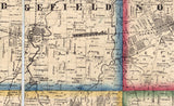 1859 Farm Line Map of Huron County Ohio