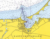 1968 Nautical Chart Map of Nantucket Island