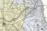 1876 Map of San Saba County Texas