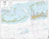 2013 Nautical Map of Key West Harbor Florida