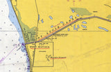 1958 Nautical Map of Lake Okeechobee Florida