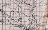 1889 Map of Colfax and Mora County New Mexico