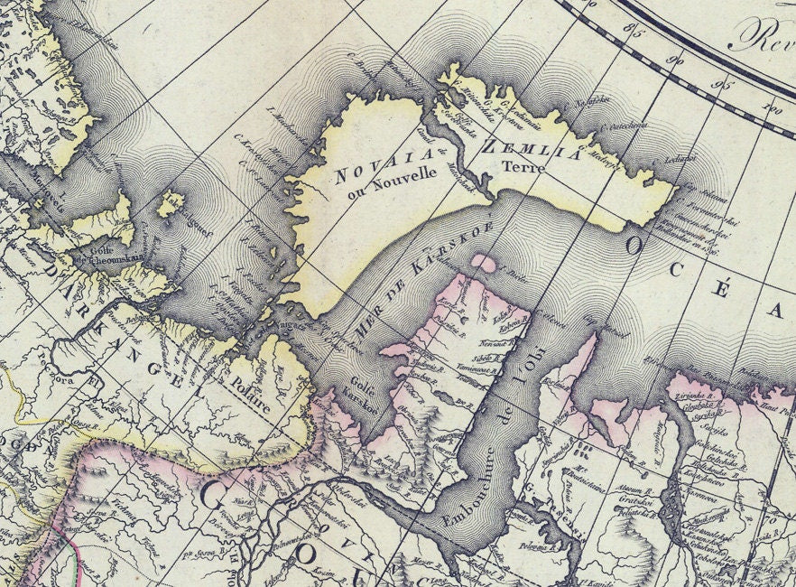 1807 Map of the Russian Empire
