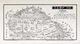 1879 Farm Line Map of Camp County Texas