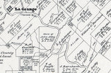 1879 Farm Line Map of Fayette County Texas