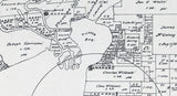 1879 Map of Chambers County Texas