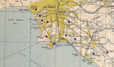 1950 Aeronautical Map of San Diego Region