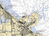 2006 Nautical Map of Chicago Lake Front Lake Michigan